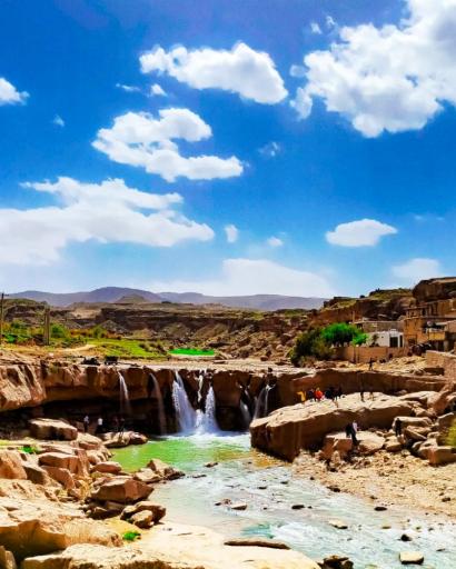 عکس آبشار آفرینه