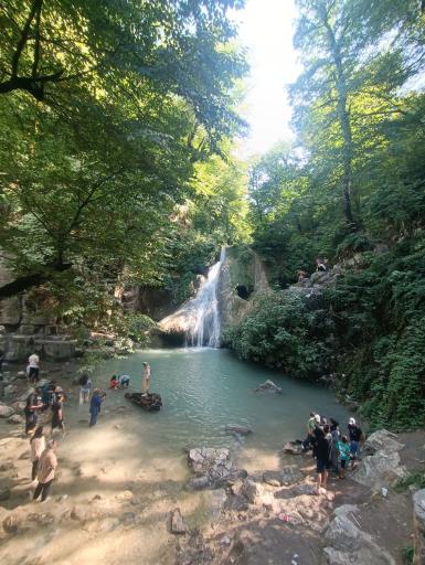 عکس آبشار لوه