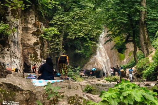 عکس آبشار لوه