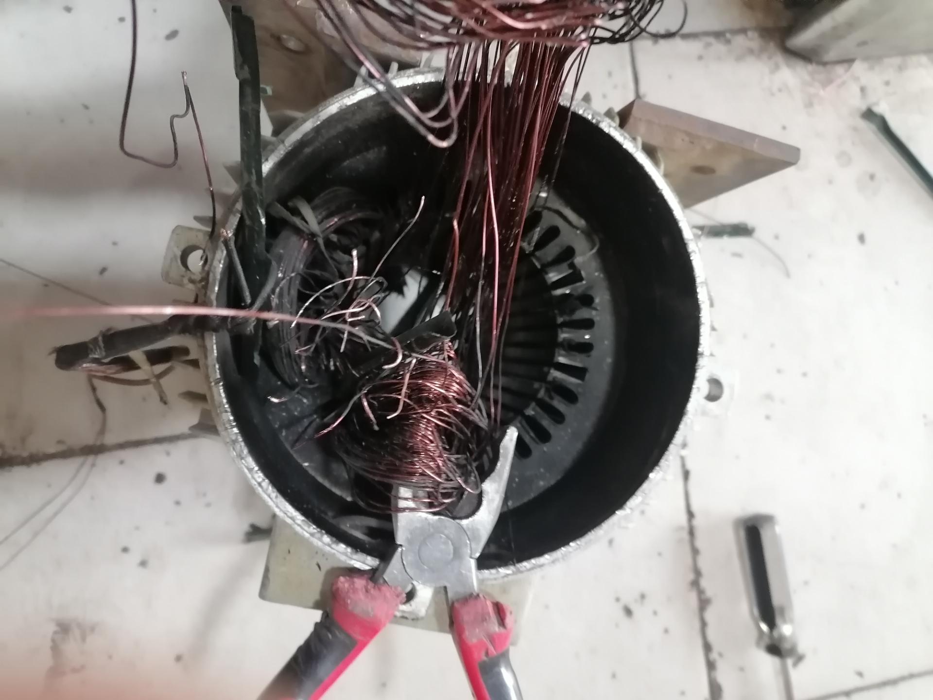 عکس سیم پیچی رضا