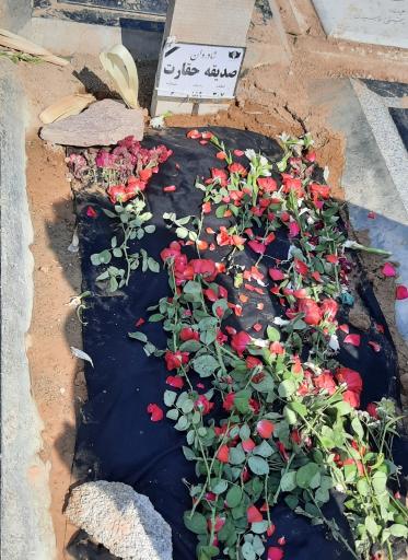 عکس آرامگاه حاجیه خانم  صدیقه شاهرخی