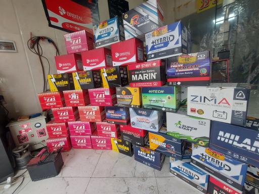 عکس باطری شهاب باطریسازی و تنظیم موتور