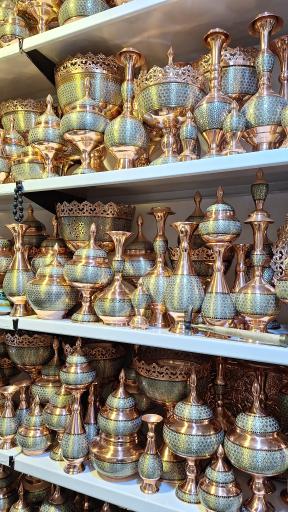 عکس کارگاه قلمزنی قالارلی عطایی