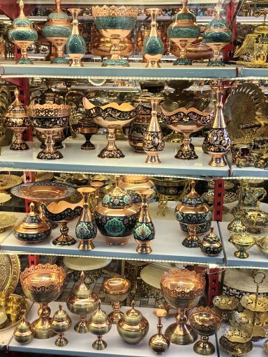 عکس دومان استور صنایع دستی مسی و برنزی