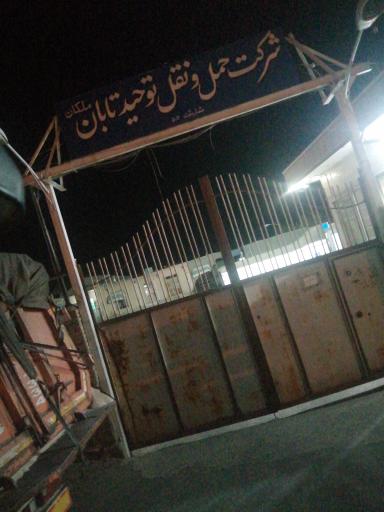 عکس باربری توحید تابان