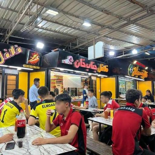 عکس فلافل و ساندویج جناب خان