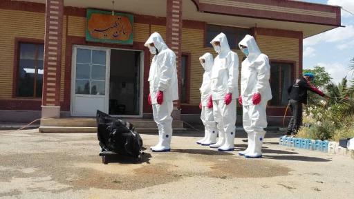 عکس سالن تطهیر ( غسّالخانه )