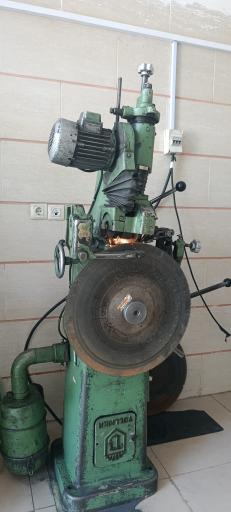 عکس اره تیز کنی و سنگ زنی علی