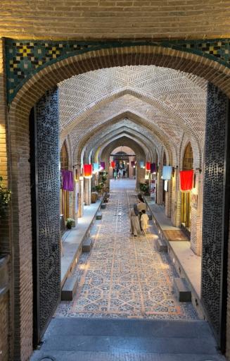 عکس بازار سنتی قزوین