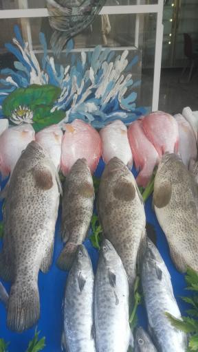 عکس ماهی فروش و کباب ماهی دنیز