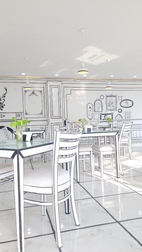 عکس کافه 2 بعدی