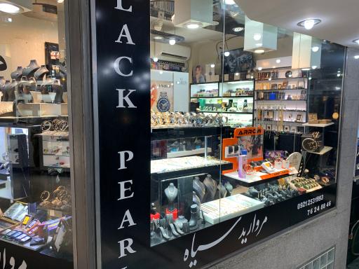 عکس زیورآلات مروارید سیاه