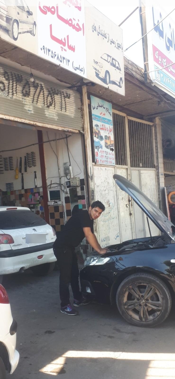 عکس تعمیرگاه ترمزی جلوبندی عباسی