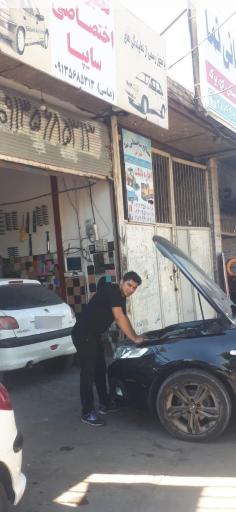 عکس تعمیرگاه اتومبیل ترمزی جلوبندی عباسی