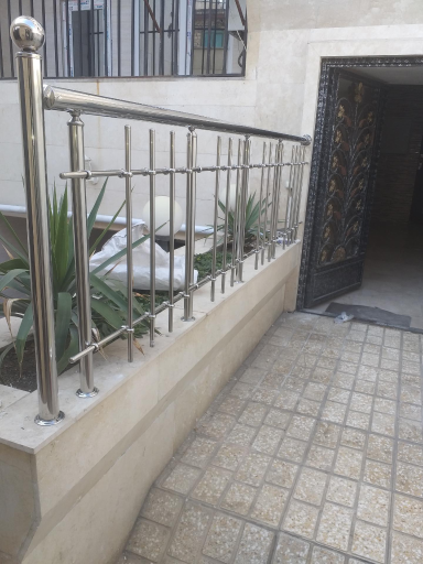 عکس نرده و حفاظ استیل ولیعصر 