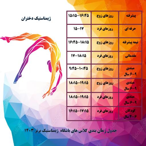 عکس باشگاه ورزشی ژیمناستیک برتر