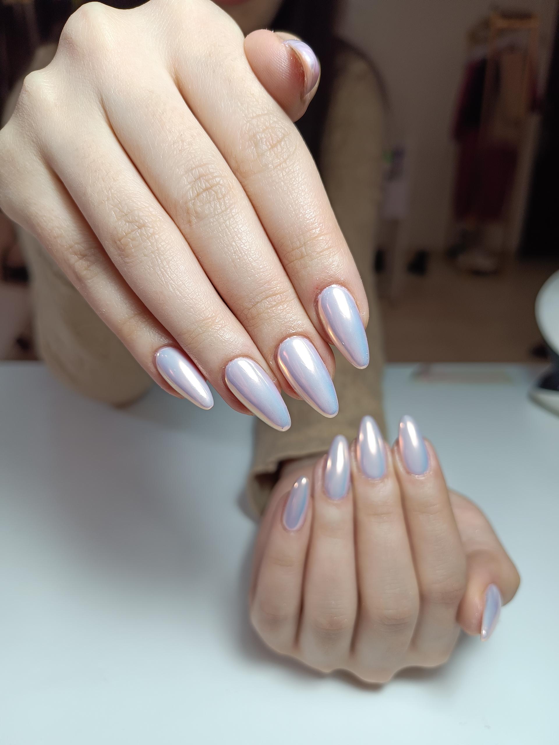 عکس کاشت ناخن پرند نیل