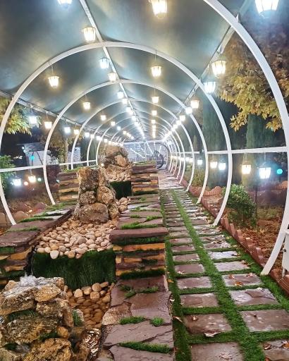 عکس باغ رستوران لمکده داداشیا