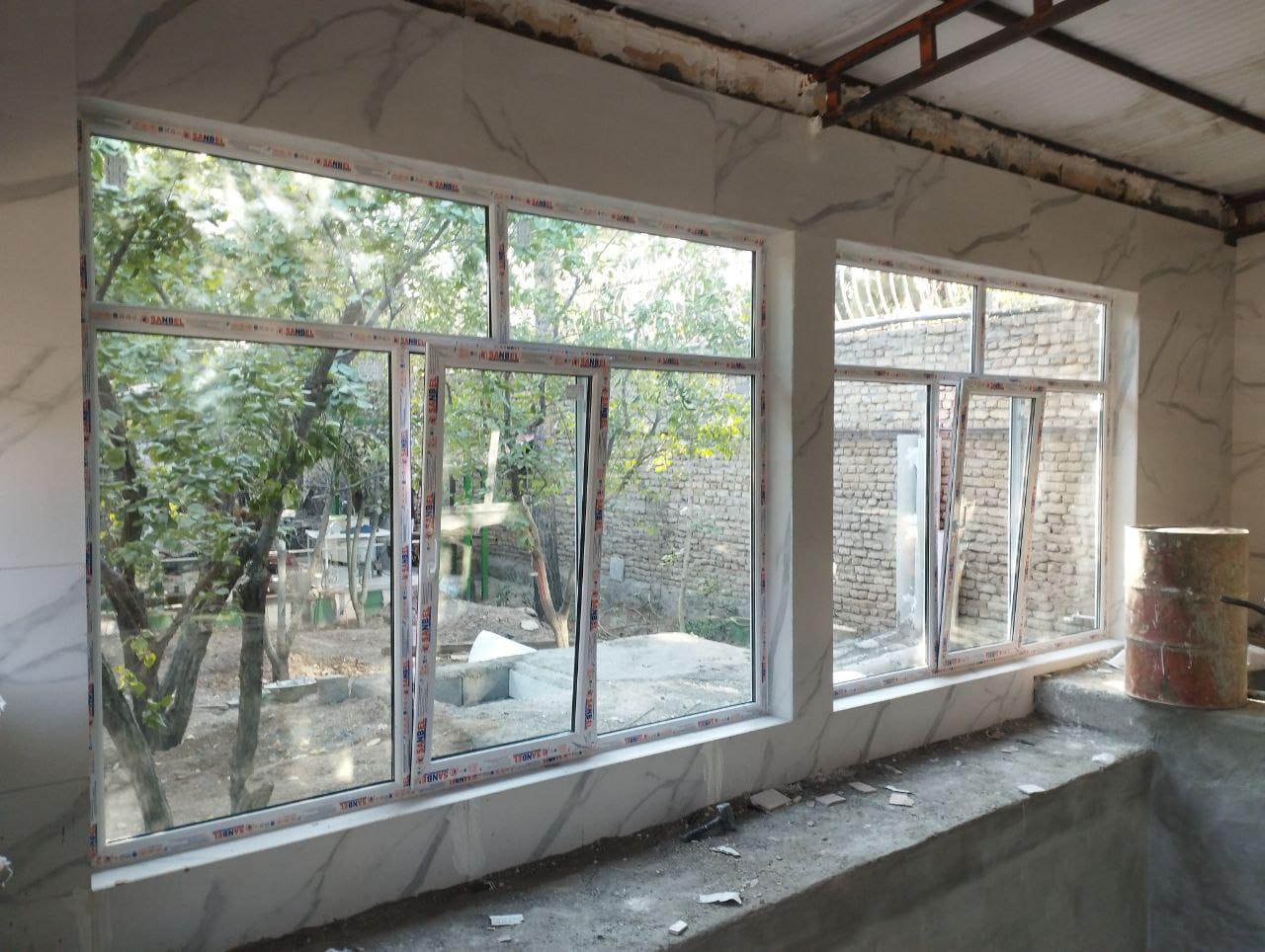 عکس تولید درب و پنجره  upvc عجم