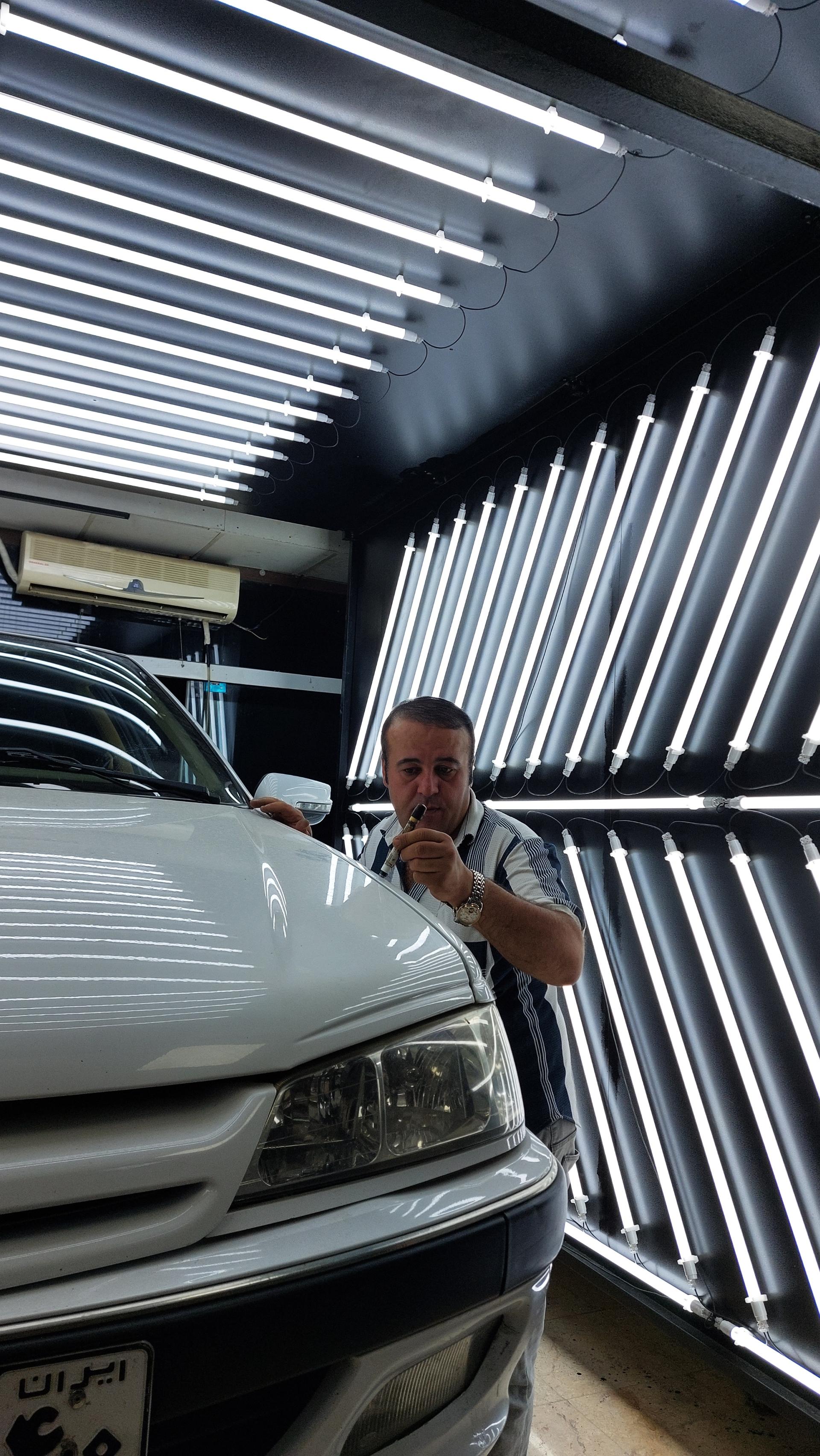 عکس کارشناسی رنگ خودرو حسام 