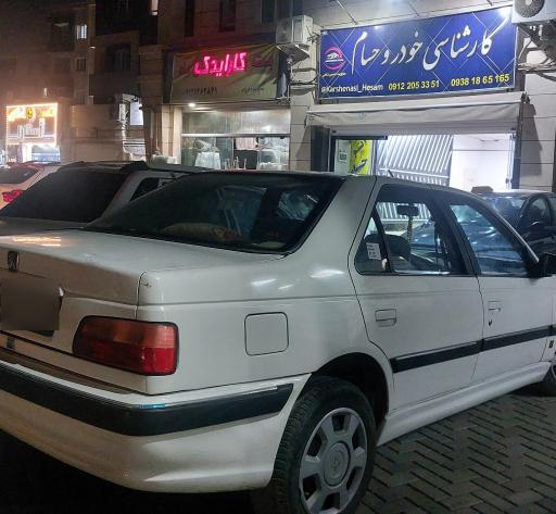 عکس کارشناسی رنگ خودرو حسام 