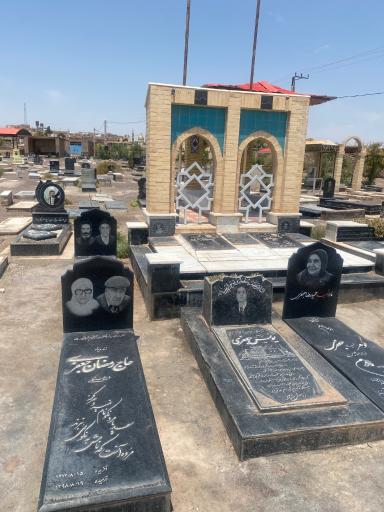 عکس قبرستان عباس‌آباد