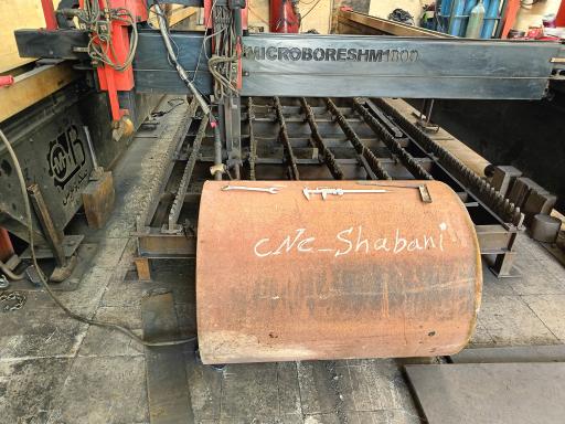 عکس برشکاری سی ان سی شعبانی 