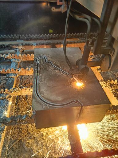 عکس برشکاری سی ان سی شعبانی 