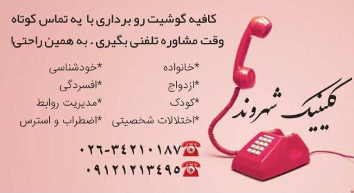 عکس کلینیک روانشناسی و مددکاری اجتماعی شهروند 