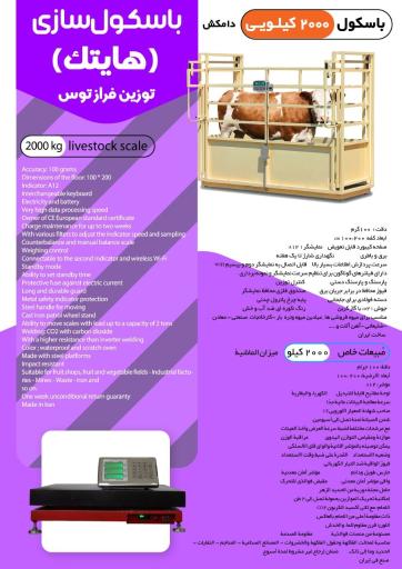 عکس ترازو و باسکول دیجیتالی هایتک