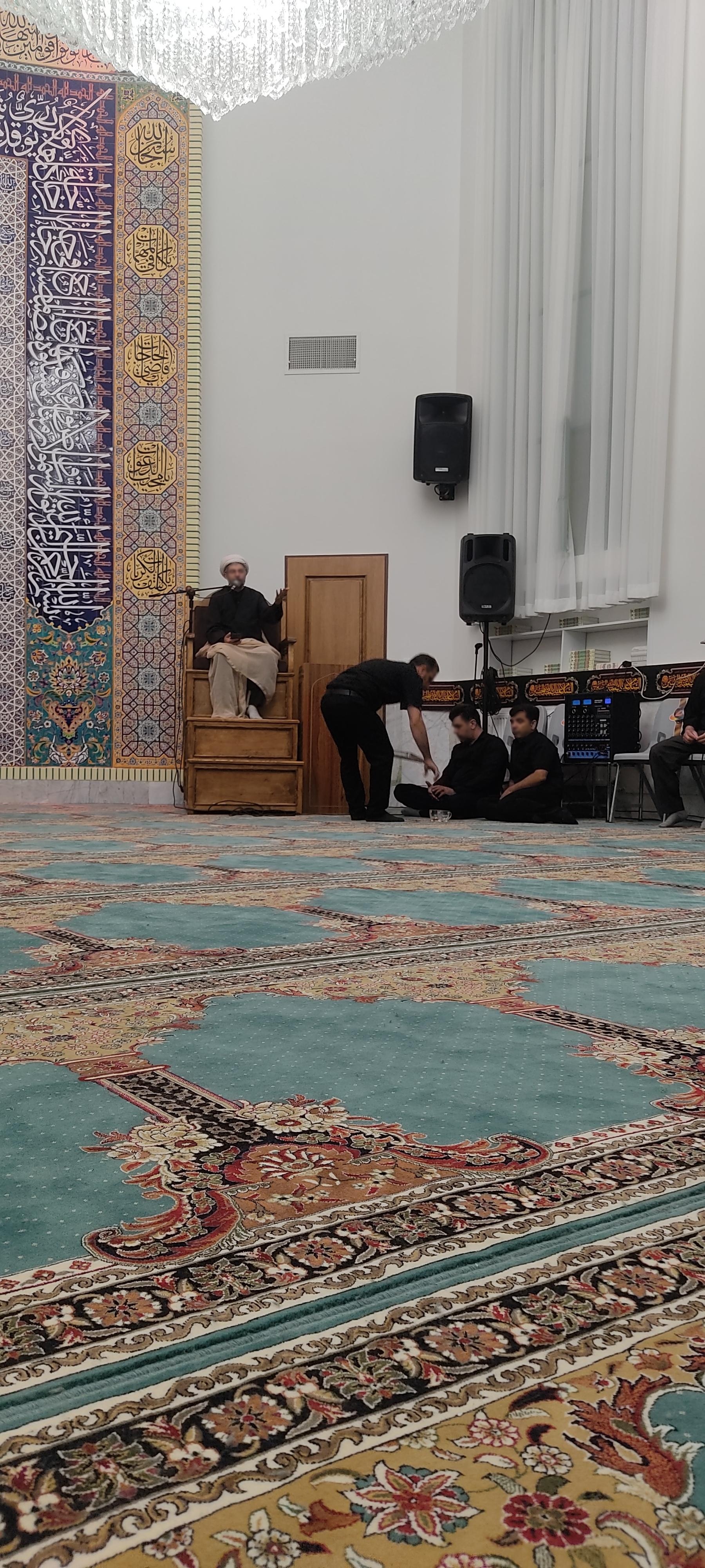 عکس هیئت فاطمیه گازاری های مشهد