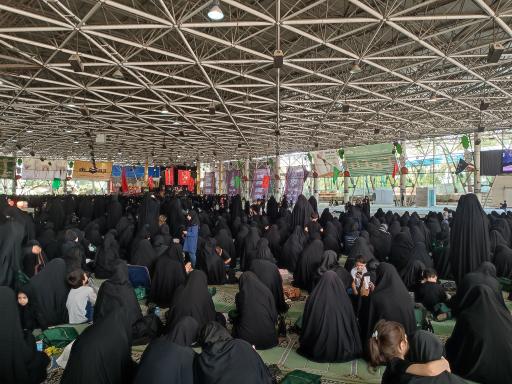 عکس محوطه برگزاری نماز جمعه تهران