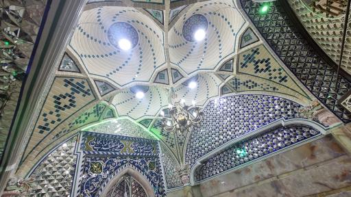 عکس بیت النور عبادتگاه حضرت معصومه