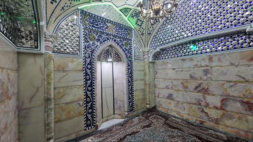 عکس بیت النور عبادتگاه حضرت معصومه