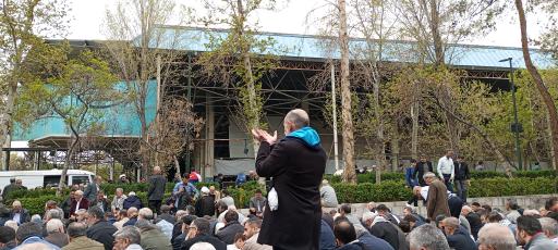 عکس محوطه برگزاری نماز جمعه تهران