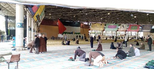 عکس محوطه برگزاری نماز جمعه تهران