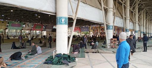 عکس محوطه برگزاری نماز جمعه تهران