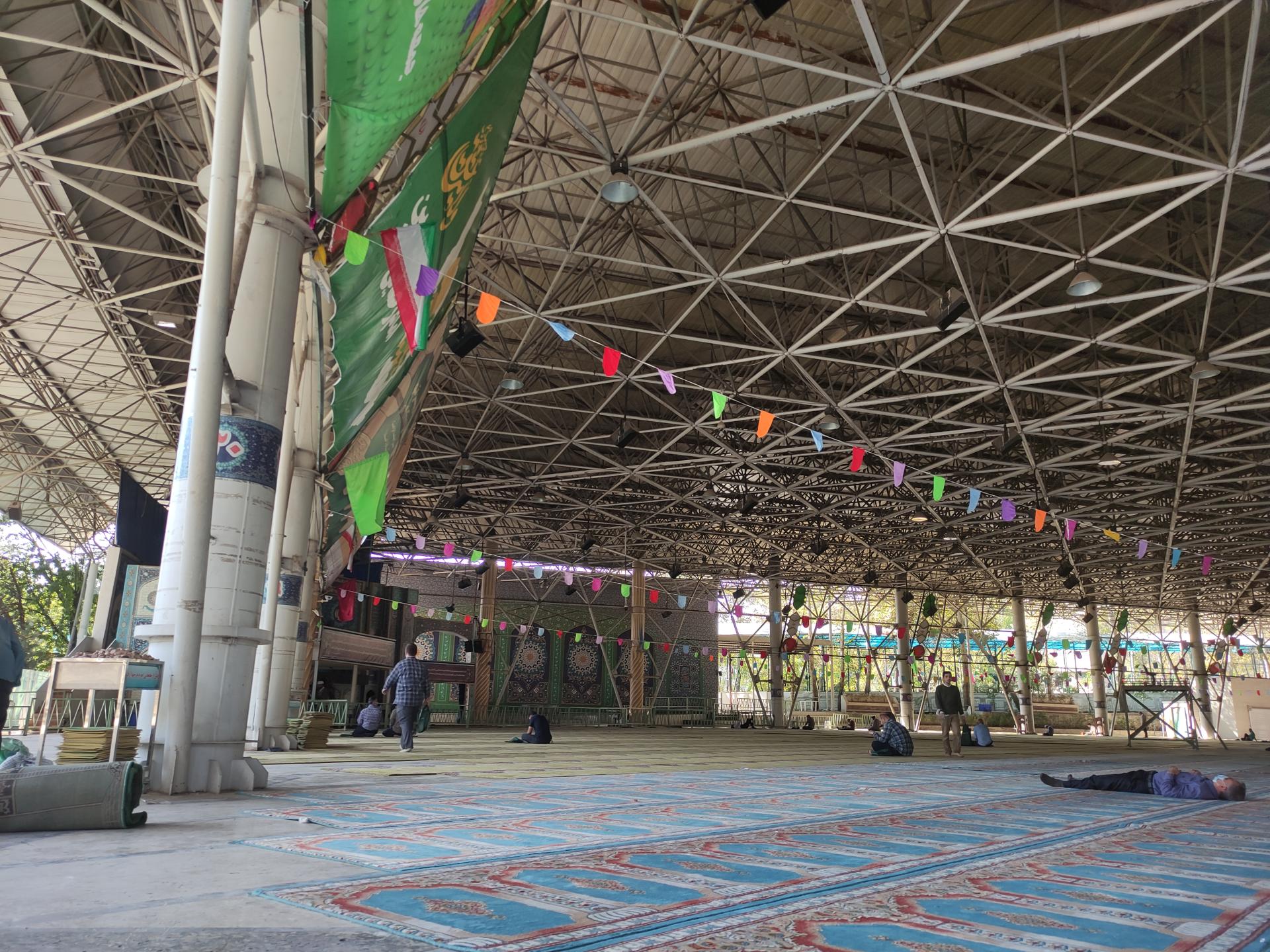 عکس محوطه برگزاری نماز جمعه تهران