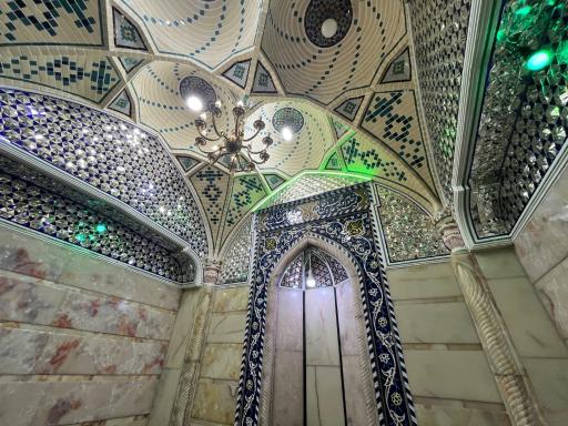 عکس بیت النور عبادتگاه حضرت معصومه