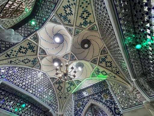 عکس بیت النور عبادتگاه حضرت معصومه
