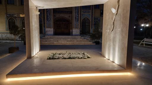 عکس گلزار شهید گمنام پارک علم و فناوری