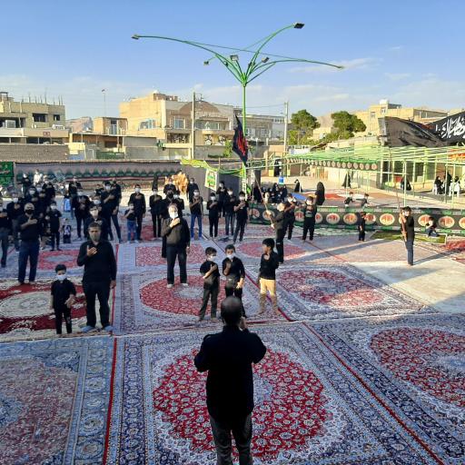 عکس مسجد حضرت ابوالفضل شهر ابریشم