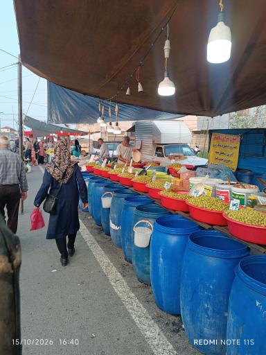 عکس بازار سیاهکل