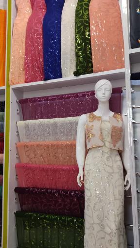 عکس پارچه سرای آریا انواع پارچه مجلسی عمده و جزئی