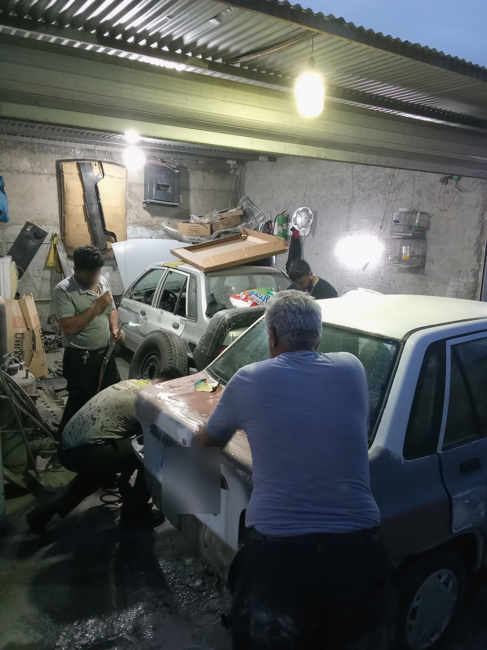 عکس صافکاری و نقاشی خودرو