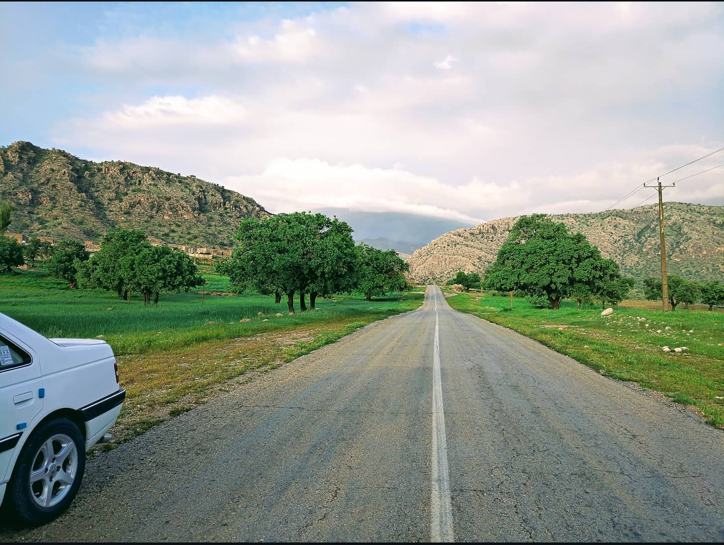 عکس تنگه شیب  روستای دوسیران