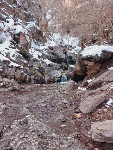 عکس آبشار ارزنه