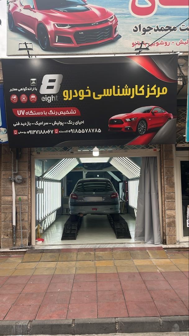 عکس تشخیص رنگ و کارشناسی خودرو ۸