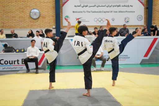 عکس هیأت تکواندو استان البرز