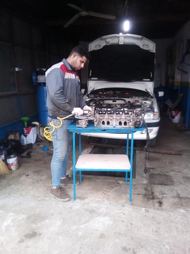 عکس مکانیکی خودرو امید 